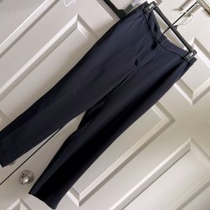 JCREW 365 Crepe crop Ankle pant in navy blue